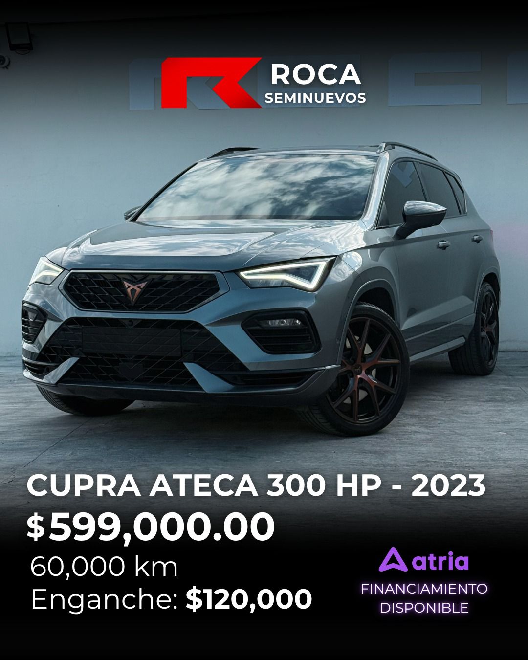 Cupra Ateca 300 Hp