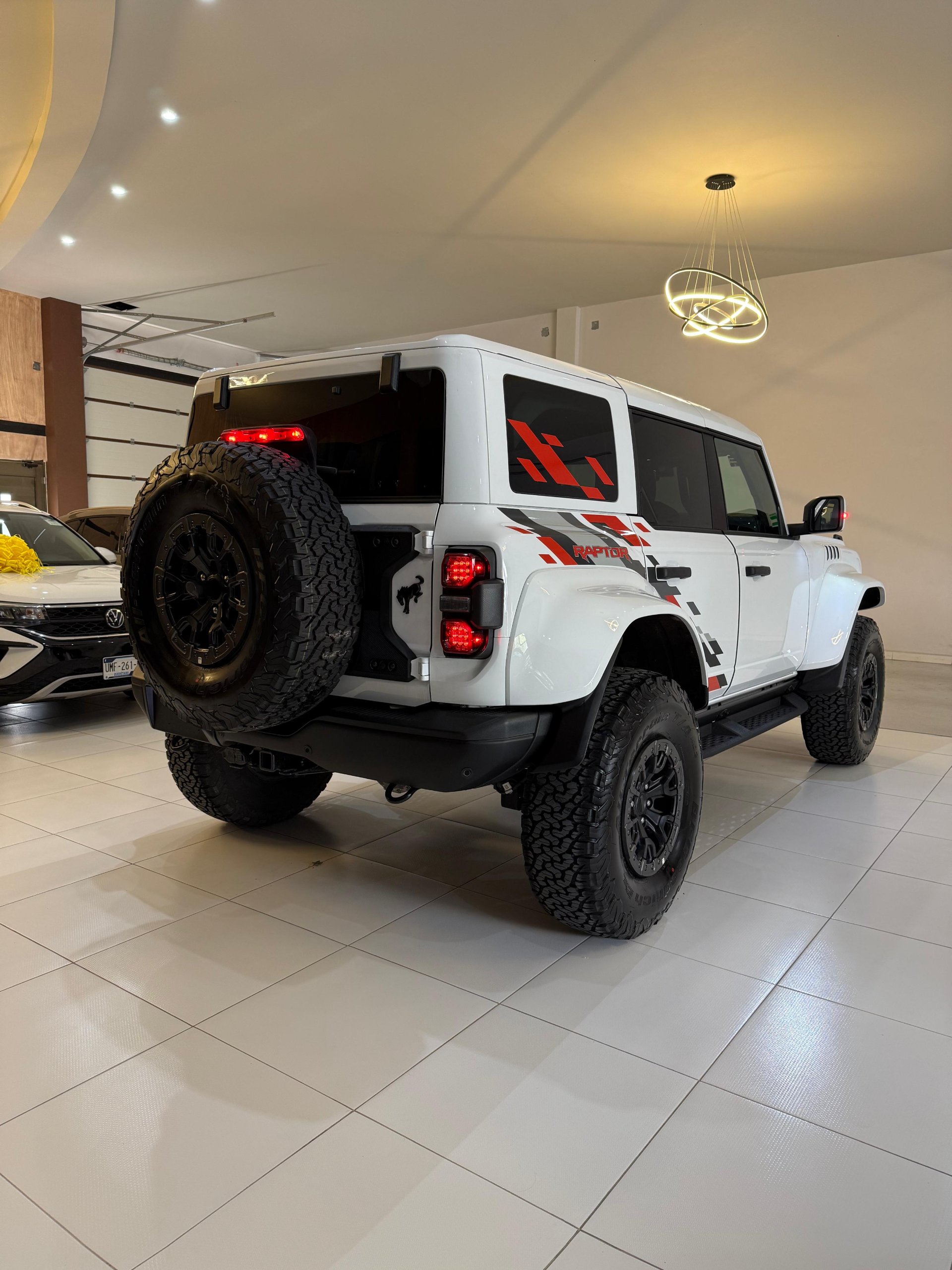 Ford Bronco Raptor Orange Code